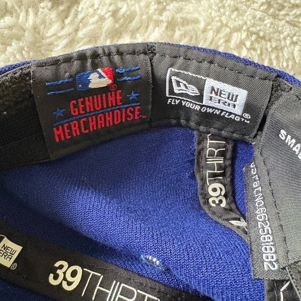 Blue and White Dodgers Baseball Cap - Picture 4 of 6